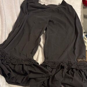 Matilda Jane Black Ruffle Pants